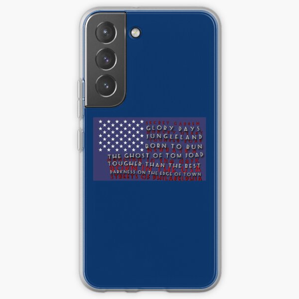 Bruce Springsteen Flag Samsung Galaxy Soft Case RB1608 product Offical bruce springsteen Merch