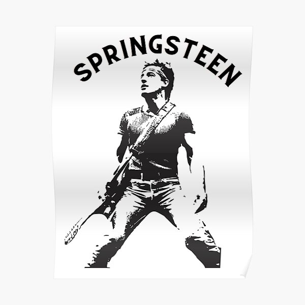 Bruce Springsteen Poster RB1608 product Offical bruce springsteen Merch