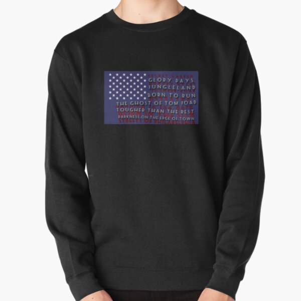 Bruce Springsteen Flag Pullover Sweatshirt RB1608 product Offical bruce springsteen Merch