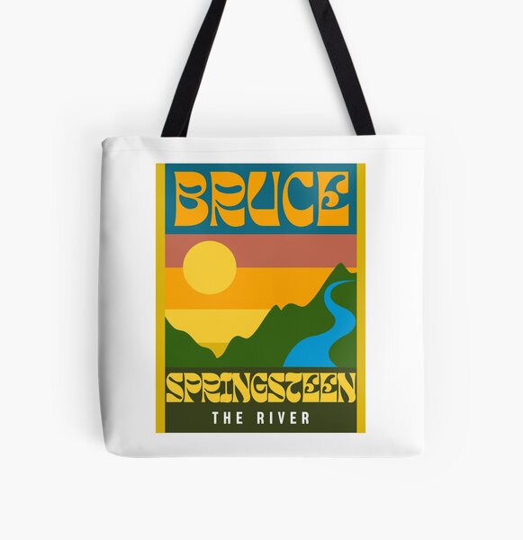 Bruce Springsteen The River All Over Print Tote Bag RB1608 product Offical bruce springsteen Merch