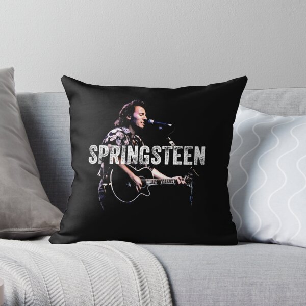 BRUCE SPRINGSTEEN Throw Pillow RB1608 product Offical bruce springsteen Merch