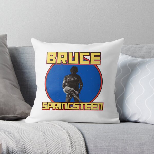 Bruce Springsteen  Throw Pillow RB1608 product Offical bruce springsteen Merch